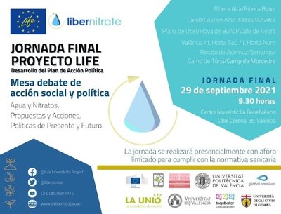 Jornada Final PROYECTO LIFE + Mesa Debate Acci�n Social y Pol�tica