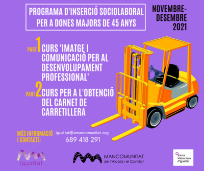 Programa de inserci�n sociolaboral para mujeres mayores de 45 a�os