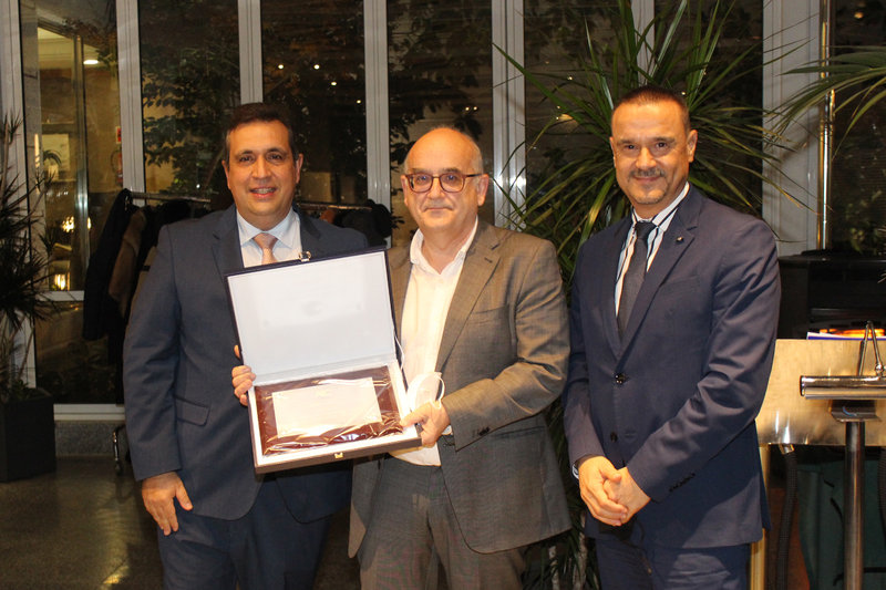 Entrega de la Placa de Honor AEC 2021 a Jes�s Lancis