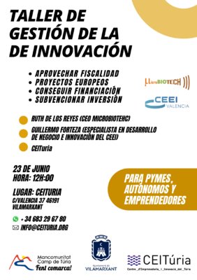 Taller de Gesti�n de la innovaci�n