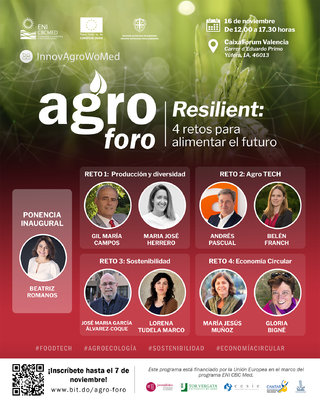 Agro Forum �Resilient: cuatro retos para alimentar el futuro�