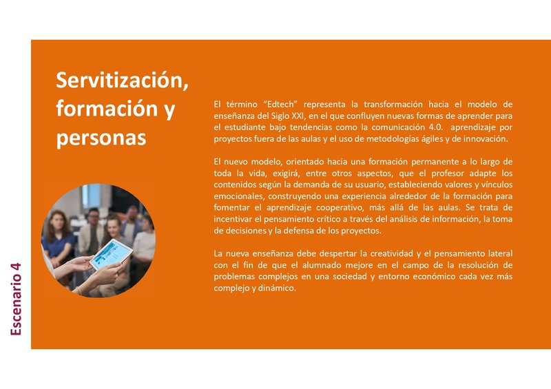 ESCENARIO 4 SERVITIZACI�N