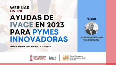 Webinar Ayudas IVACE 2023 para empresas innovadoras
