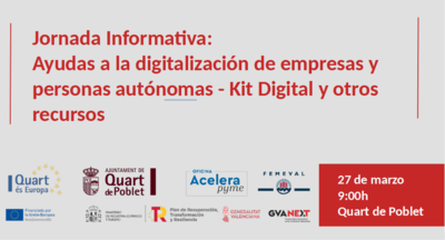 Ayudas a la digitalizaci�n de empresas y personas aut�nomas - Kit Digital y otros recursos