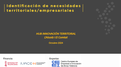 Presentaci�n Hub Innovaci�n Territorial