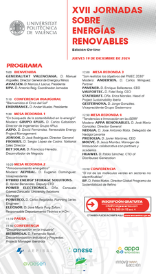 XVII Jornadas sobre Energ�as Renovables