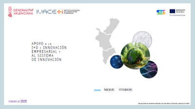 Instrumentos IVACE+i de apoyo a la I+D+i empresarial