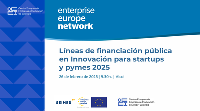 Jornada L�neas de financiaci�n p�blica en Innovaci�n para startups y pymes 2025