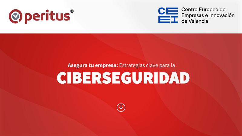 Presentaci�n "Peritus Ciberseguridad" (Portada)
