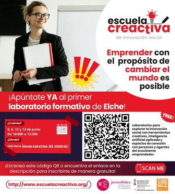 Vuelve a Elche Escuela Creactiva de Innovaci�n Social