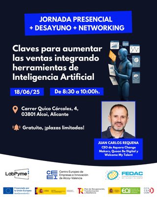 Jornada Claves para aumentar las ventas con herramientas de Inteligencia Artificial