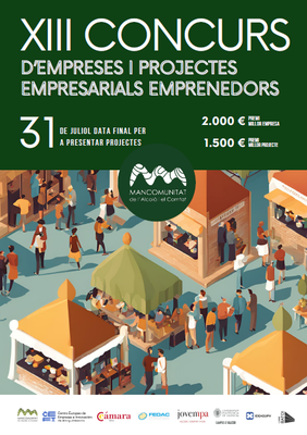 Concurso de empresas y proyectos empresariales emprendedores de la Mancomunidad de l'Alcoi� i el Comtat 2025