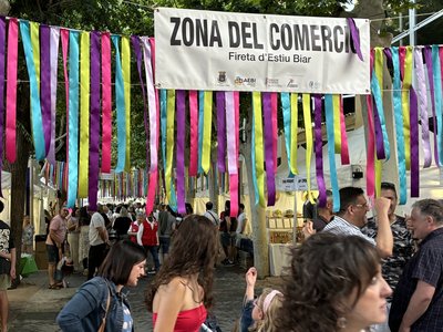 Biar inaugura la Fira d�Estiu Els Oficis 2025 con m�s de 40 actividades culturales, tur�sticas, comerciales, musicales y gastron�m