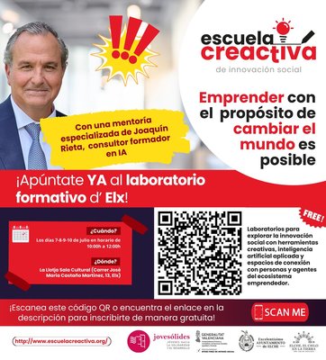 ���ltimas plazas "ESCUELA CREACTIVA" !!