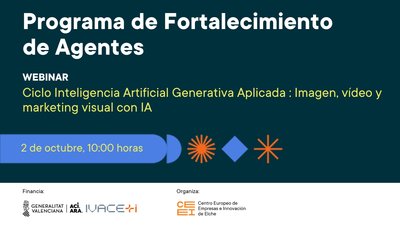 Presentaci�n "Inteligencia Artificial Generativa Aplicada: Aplicaciones de IA en imagen, video y marketing".