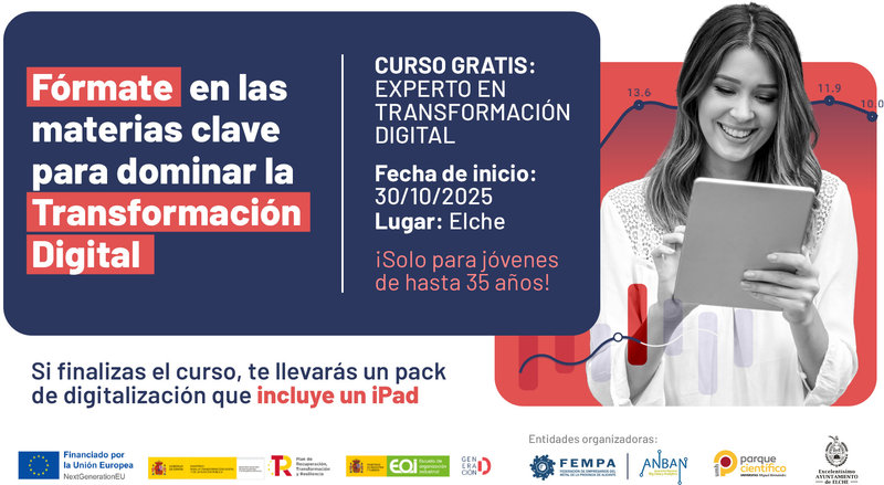 Experto en Transformaci�n digital � Agentes del cambio. Parque Cient�fico UMH