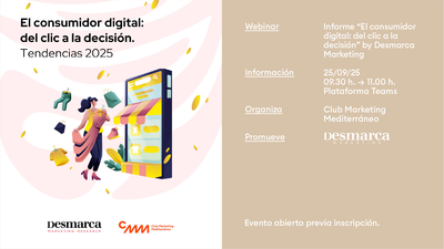 🖥️ �WEBINAR ABIERTO! 🖥️ �El consumidor digital: del clic a la decisi�n. Tendencias 2025�