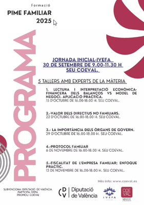 Formaci�n pyme familiar