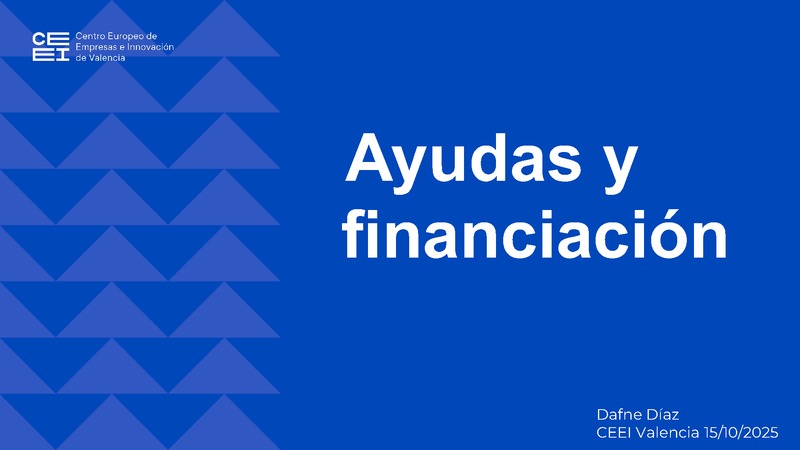 Ayudas y financiaci�n (Portada)