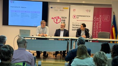 Innovaci�n impulsa la formaci�n de 150 docentes y 350 estudiantes de FP en tecnolog�as innovadoras y emprendimiento