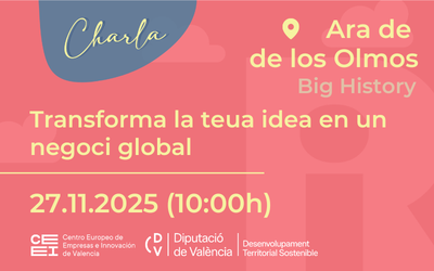 Transforma tu idea en un negocio global en Aras de los Olmos