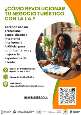 Inteligencia Artificial: herramientas �tiles para mi negocio tur�stico