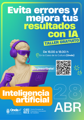 3er Taller: "Evita errores comunes y mejora tus resultados con IA"