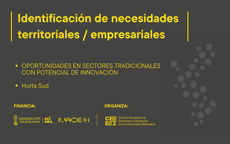 Oportunidades en sectores tradicionales con potencial de innovaci�n