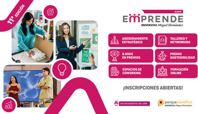 Inscripciones abiertas | 11� edici�n del programa Aspe Emprende: asesoramiento, formaci�n y premios a emprendedores y empresas