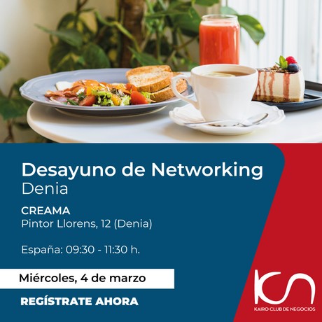 Desayuno Networking en Denia