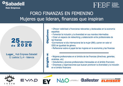 Foro Finanzas en Femenino: Mujeres que lideran, finanzas que inspiran