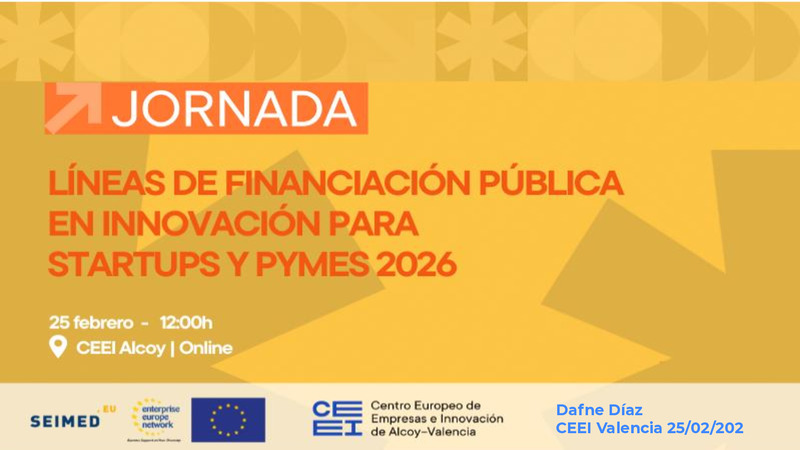 L�neas financiaci�n p�blica en Innovaci�n para startups y pymes 2026
