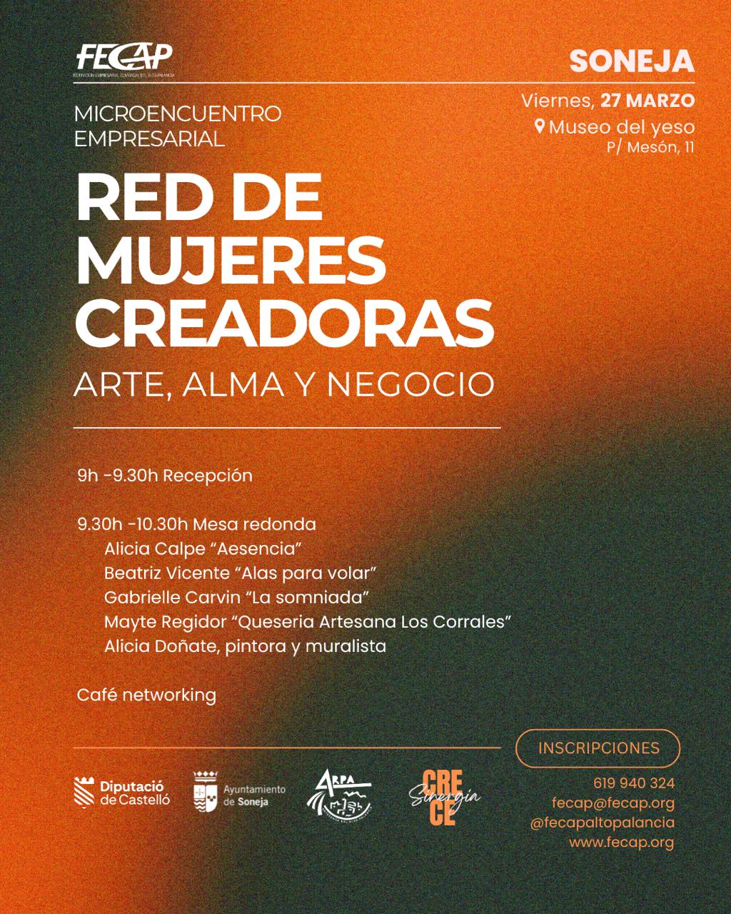 RED DE MUJERES CREADORAS; ARTE, ALMA Y NEGOCIO