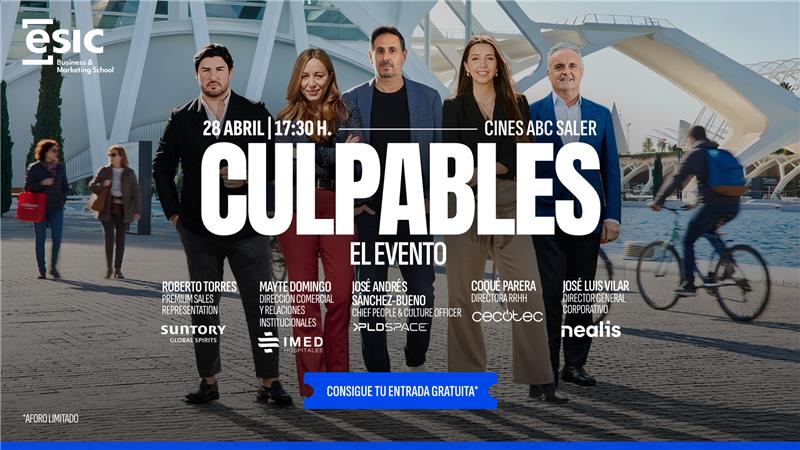 CULPABLES: El evento | El talento valenciano que triunfa en las empresas