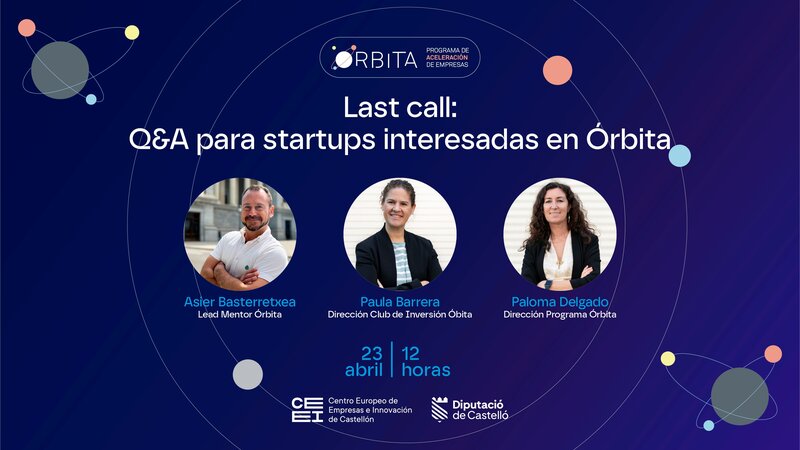 Last call: Q&A para startups interesadas en �rbita