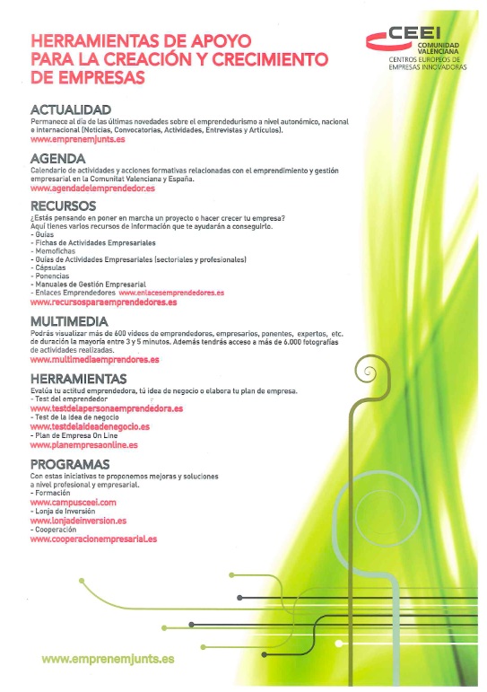 Sesi�n informativa sobre herramientas para la creaci�n de empresas, IES Matilde Salvador