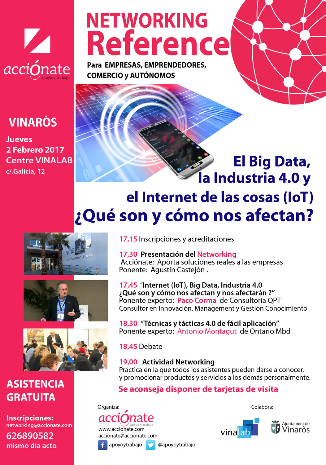 Networking  Reference Big Data, Internet e Industria 4.0 �C�mo nos afectan?