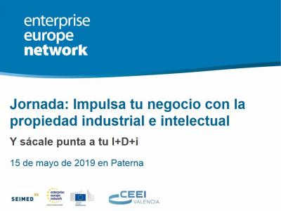 Jornada: Impulsa tu negocio con la propiedad industrial e intelectual