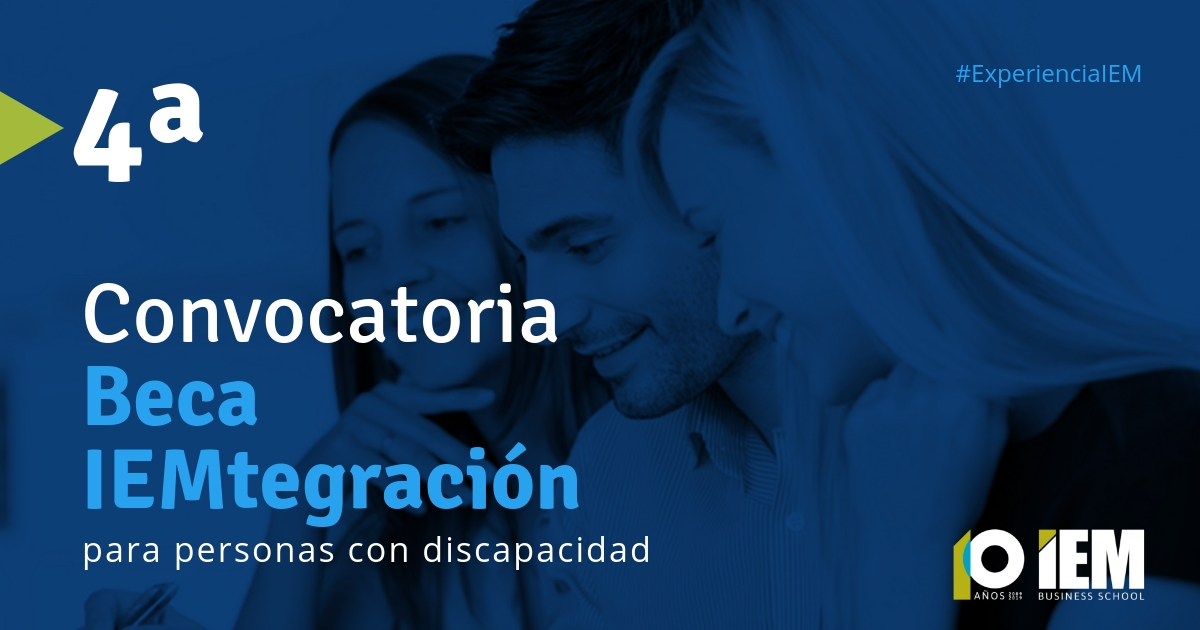 Beca IEMtegraci�n para personas con discapacidad