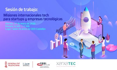 Sesi�n de trabajo: Misiones internacionales tech para startups y empresas tecnol�gicas
