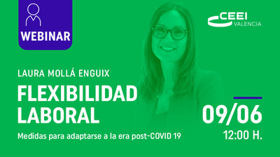 Webinar Flexibilidad Laboral: Medidas para adaptarse a la era post-COVID 19