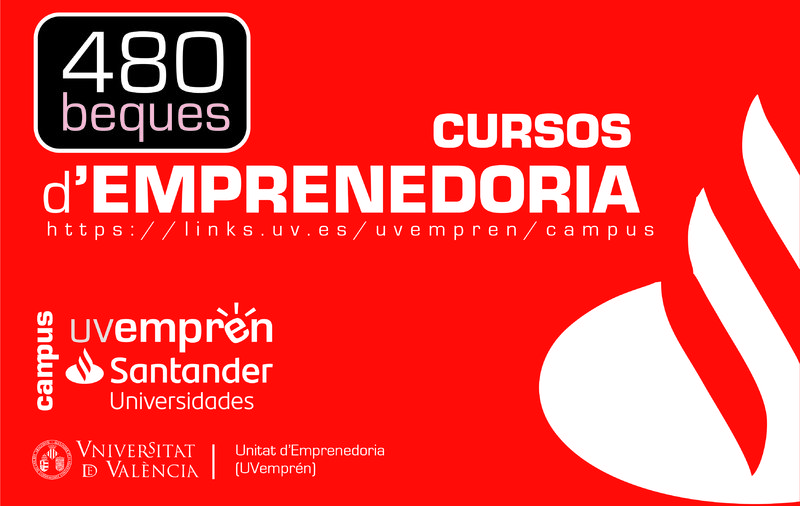 La Universitat de Val�ncia presenta una nueva edici�n del programa UVempr�n Campus con 480 becas para formaci�n en emprendimiento