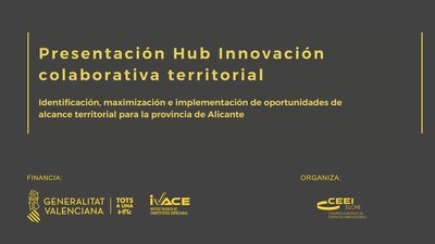 Presentaci�n HUB Innovaci�n Colaborativa Territorial